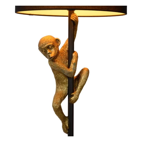 Lucide EXTRAVAGANZA CHIMP - Floor lamp - Ø 35 cm - 1xE27 - Black - detail 2